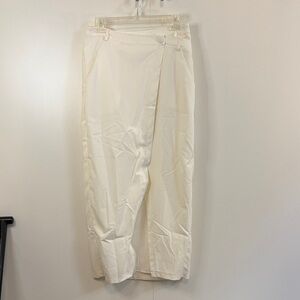 SABO Elegant Ivory Asymmetrical Skirt size US6